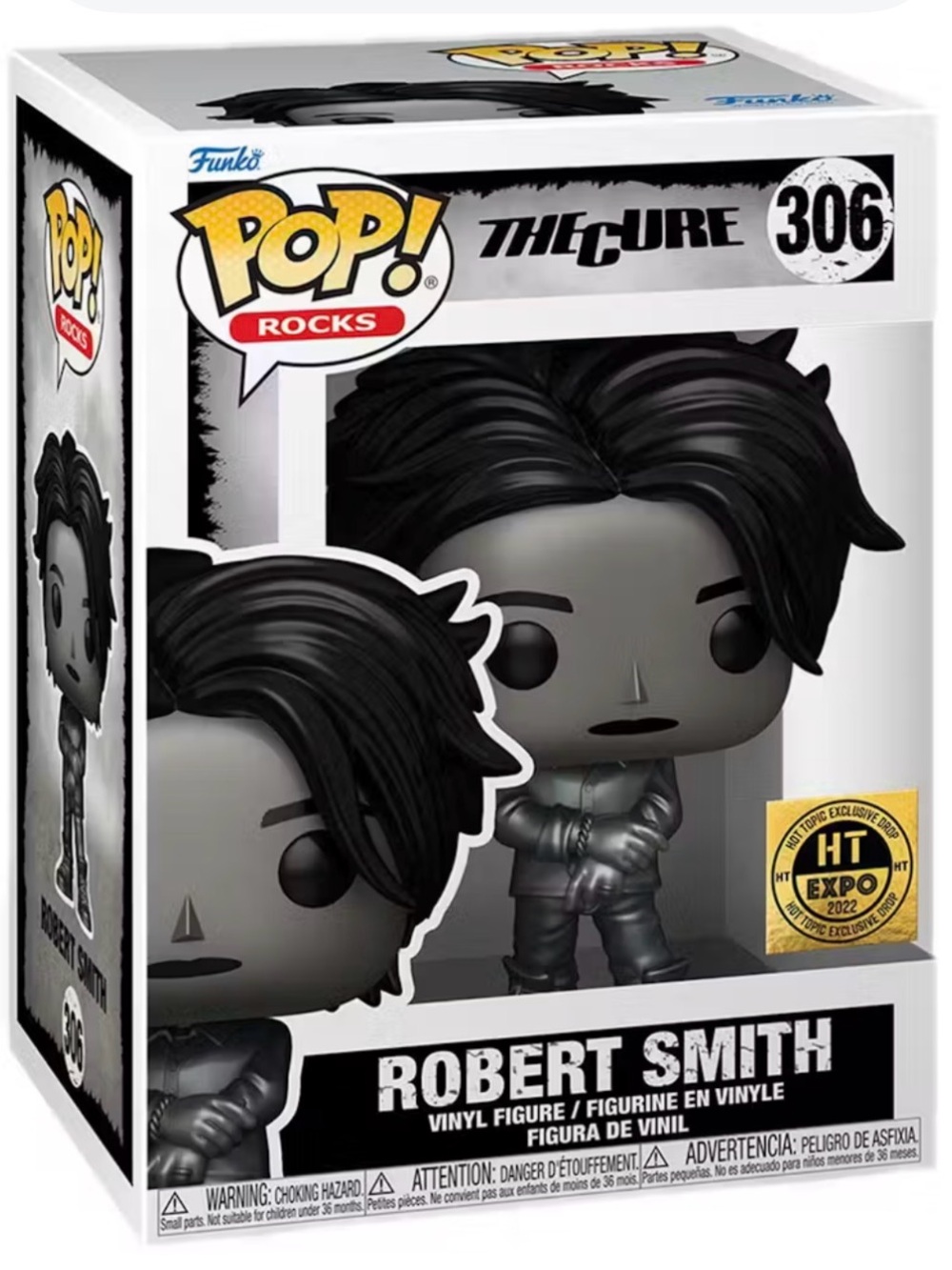 Funko Pop! Robert Smith Vinyl Figure - Black, Gray